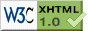 Valid XHTML 1.0!